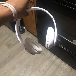Wireless White Headphones
